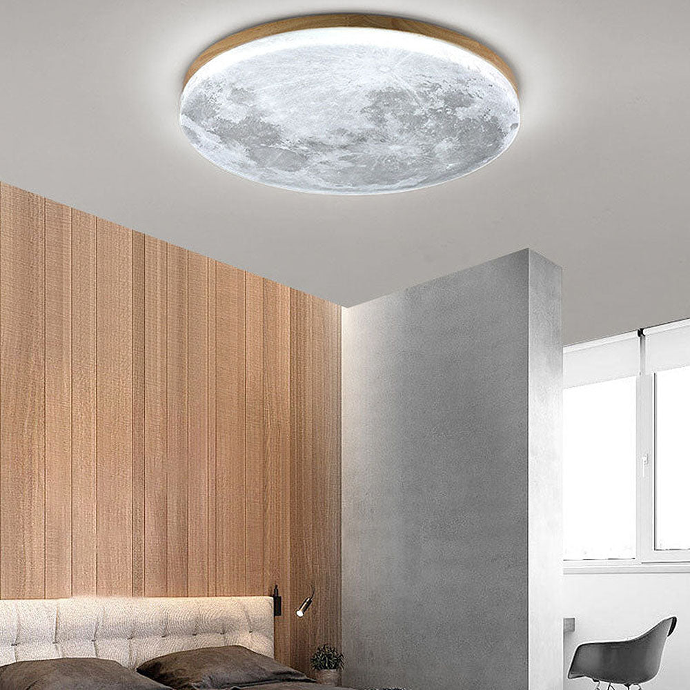 LunarGlow Ceiling Lamp – Relaxing Moonlight for Any Interior