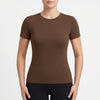 NovaribWomen's Fitted Short Sleeve Top
