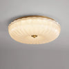 Halo Wavy Glass Ceiling Light
