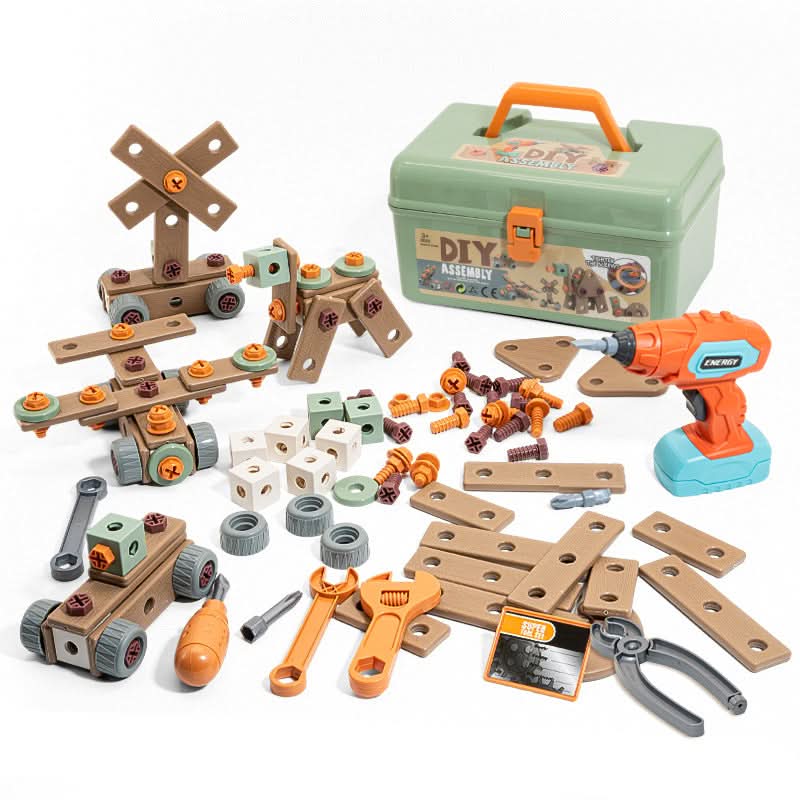 BUILDMASTER – Tool Set for Creative Children Aged 3 and Up