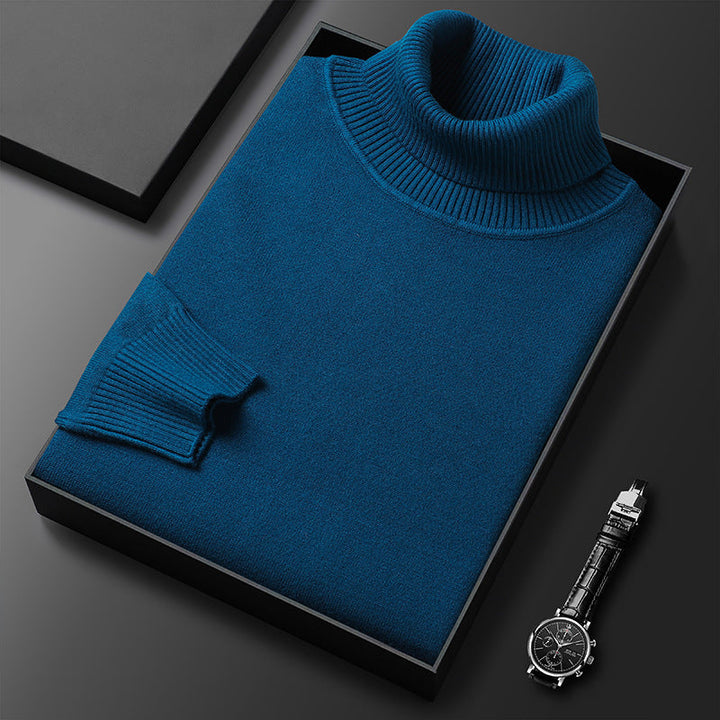 Men’s Turtleneck Sweater – Classic Warmth with Refined Style