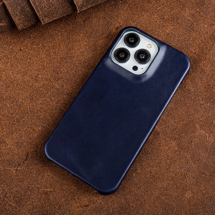 Leather iPhone Case with Shock Protection