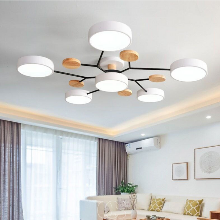Macaron Metal LED Ceiling Lamp