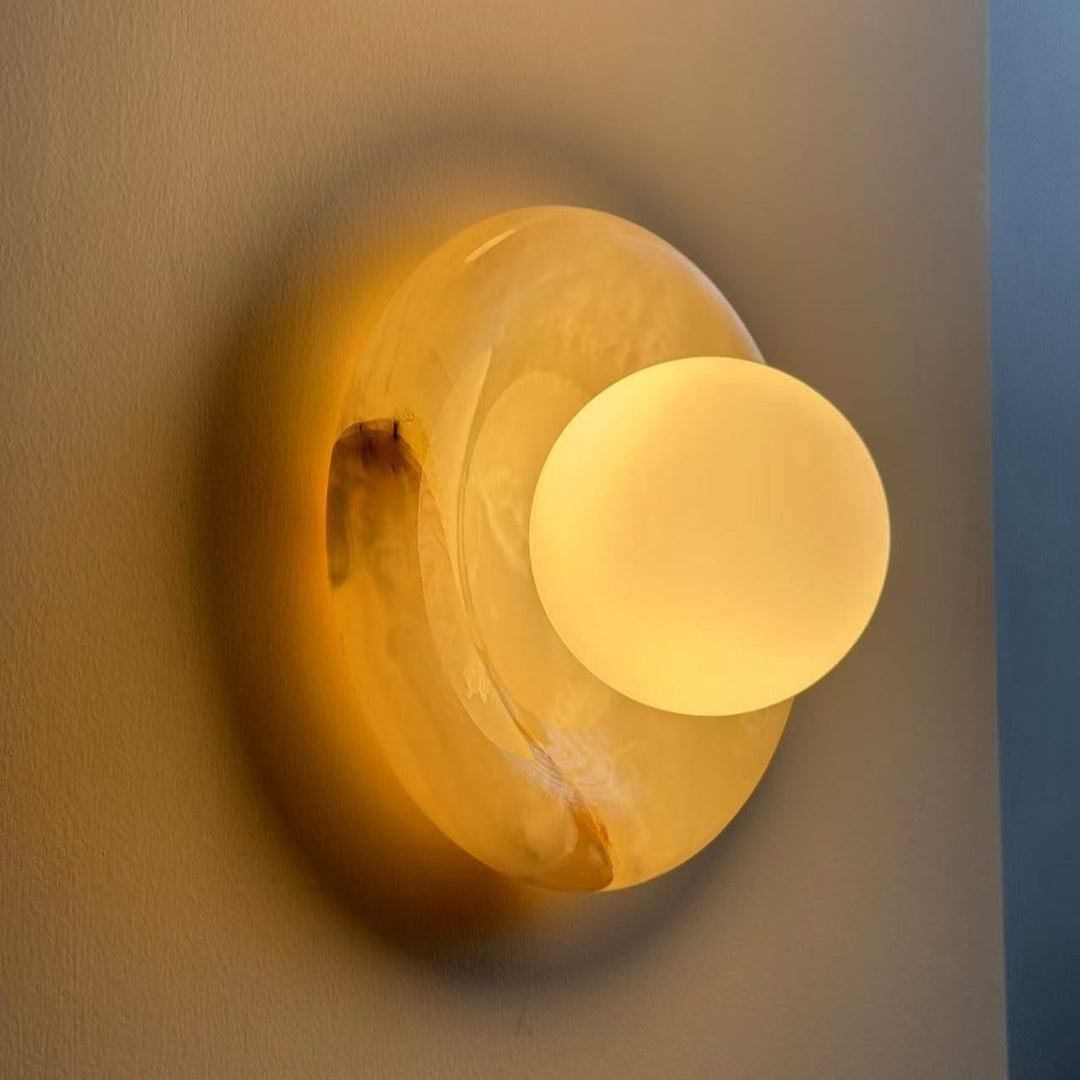 Hako Marble Indoor Wall Light