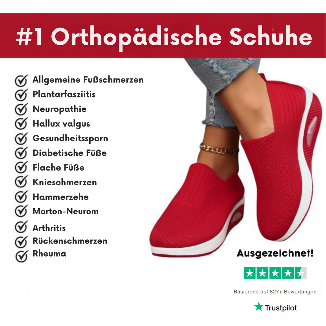 Orthopaedic Comfort Shoes for Women | Padded Sole & Easy Slip-On