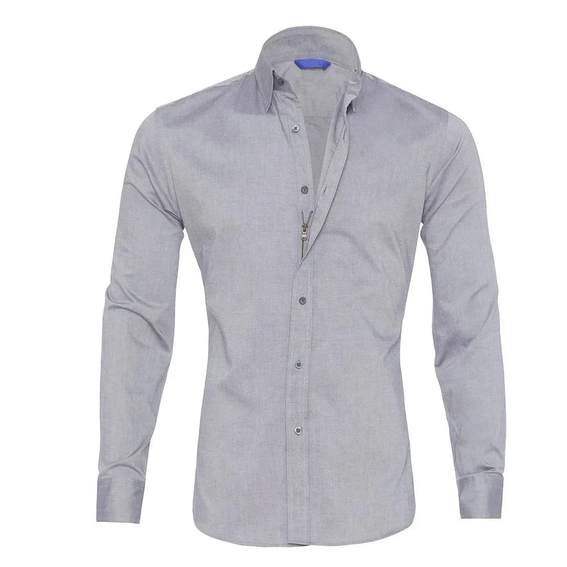 Christoffel Zip Shirt | Shirt with Hidden Zip