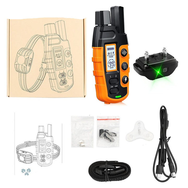NovaPace Dog Training Collar with 1000m Remote Range, Waterproof