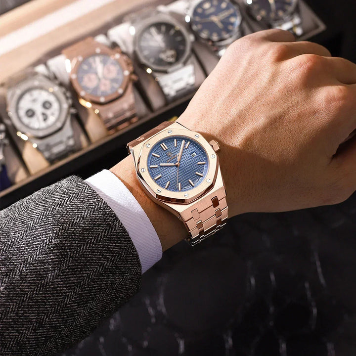 Jonas Deluxe Men's Watch | Modern Elegance and Ultimate Comfort