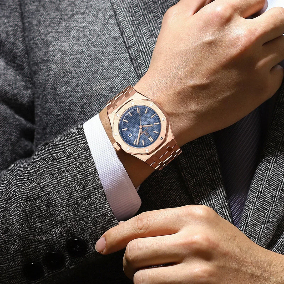 Jonas Deluxe Men's Watch | Modern Elegance and Ultimate Comfort