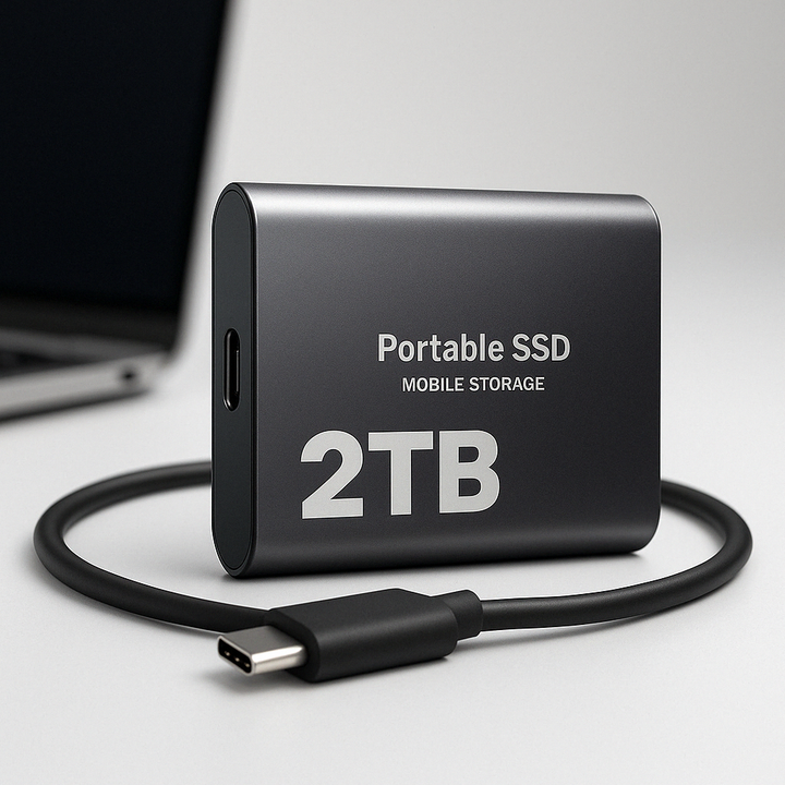 External SSD 2TB with USB-C