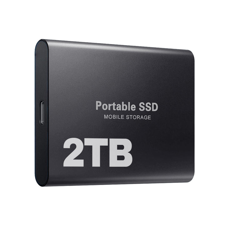 External SSD 2TB with USB-C