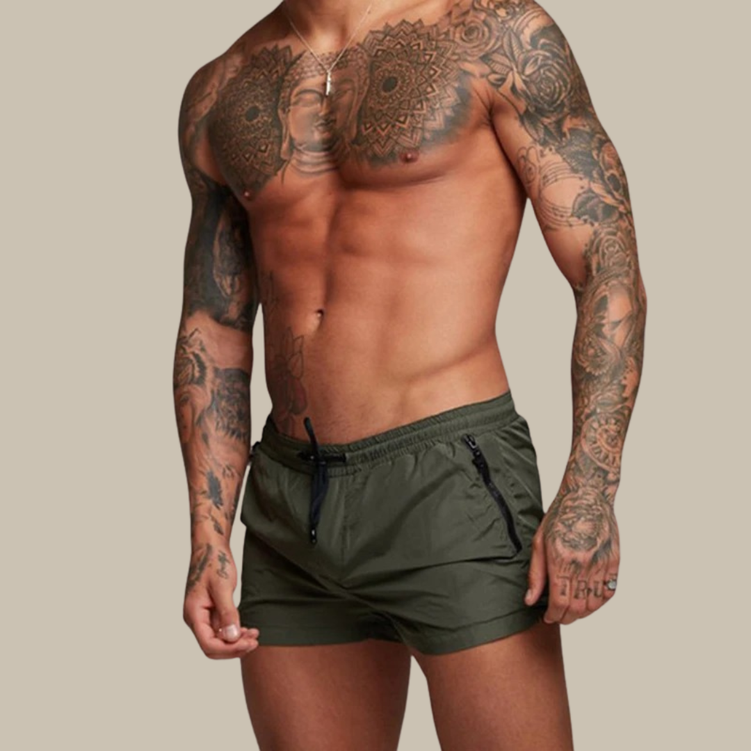 Swim Shorts for men - Stretchy & Quick Dry
