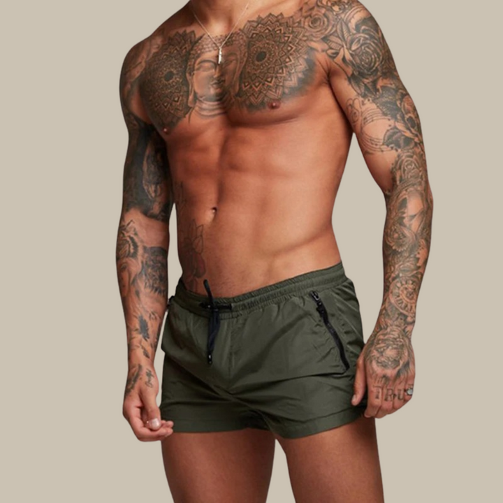 Swim Shorts for men - Stretchy & Quick Dry