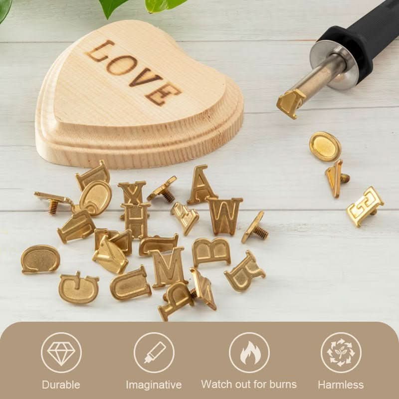 CraftMaster Pro Engraving Set | 28-Piece Engraving and Pyrography Tools | Adjustable Temperature | DIY Set | Wood, Leather & Metal