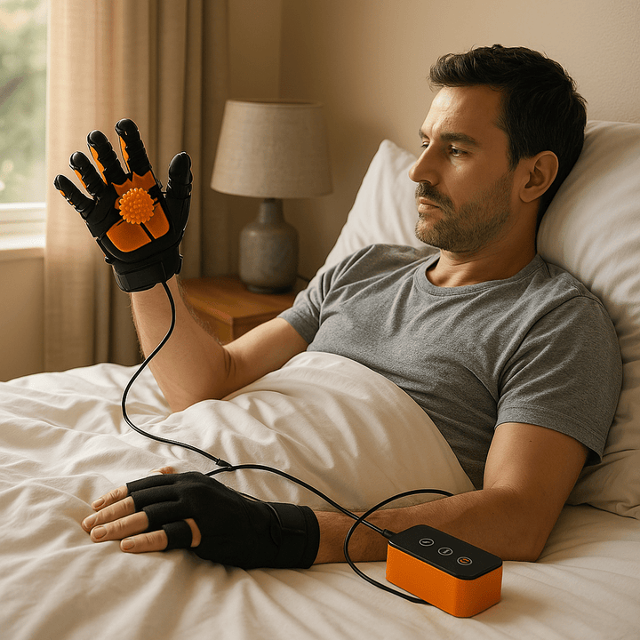 MOTORAFLEX – Automatic Rehabilitation Glove for Home Rehabilitation and Muscle Strengthening