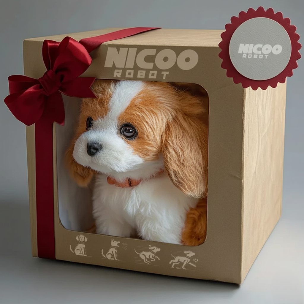 Realistic Robot Puppy | Interactive Toy with Movement for Children