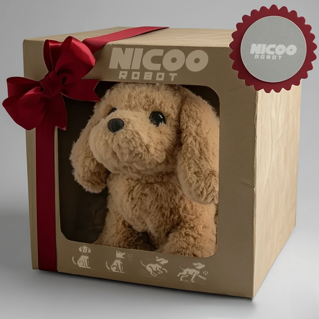 Realistic Robot Puppy | Interactive Toy with Movement for Children