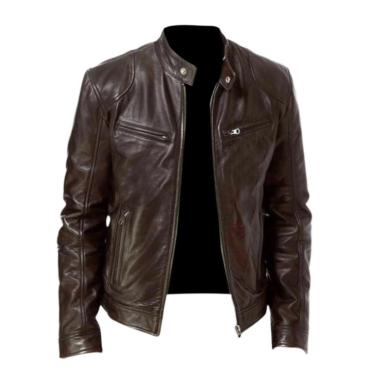 Men's Leather Jacket – Elegant and Durable, in Modern Style