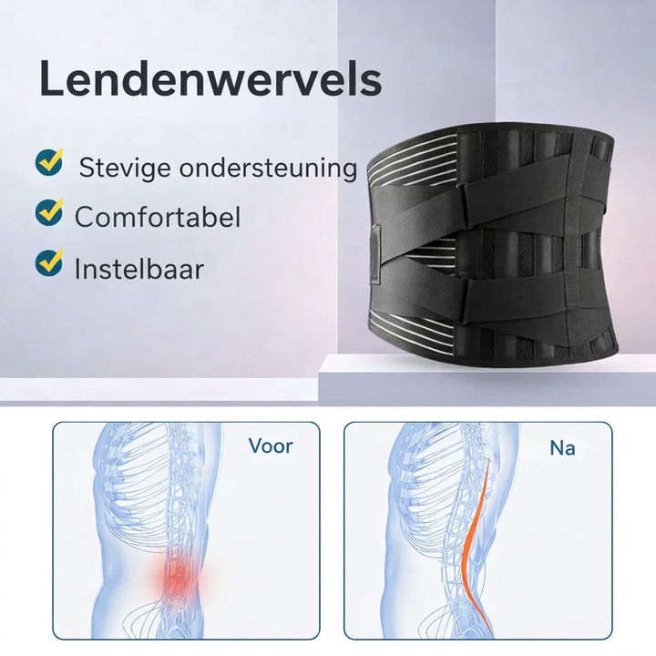 Lumbar Support Belt | 360° Back Stabilisation