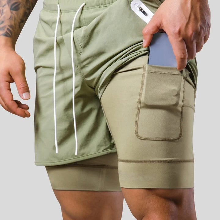 Mauro 2-in-1 Workout Pants – Ultimate Comfort and Support for Every Workout