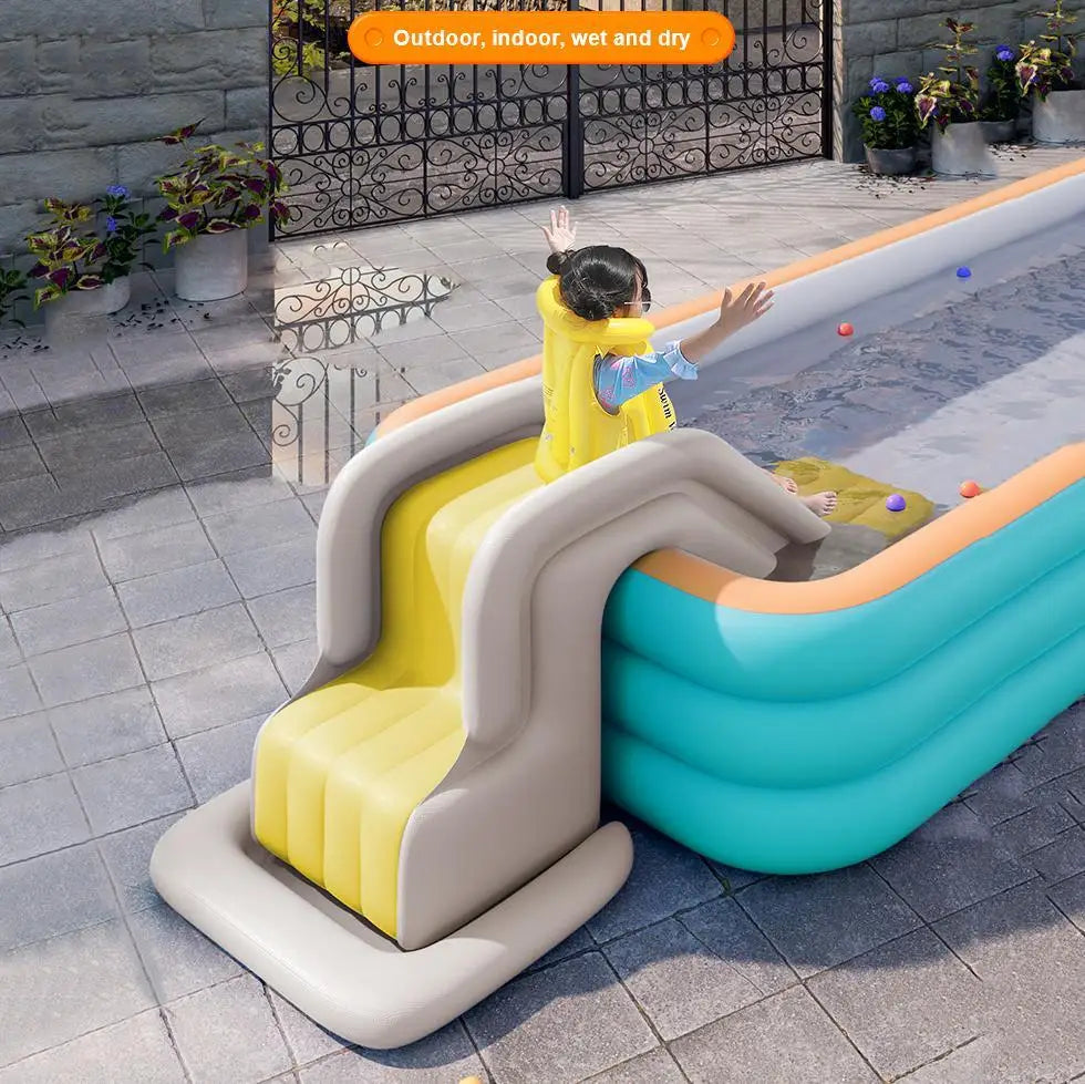 Inflatable Summer Water Slide – Safe and Playful Water Fun