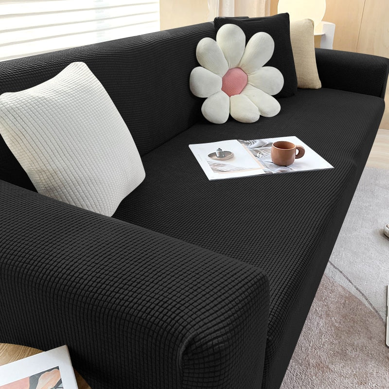 Stretch Textured Sofa Cover – Stylish Protection for Your Sofa