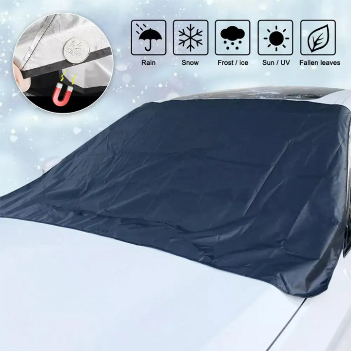 Magnetische Windschutzscheibenabdeckung für alle Wetterbedingungen – FrostGuardia