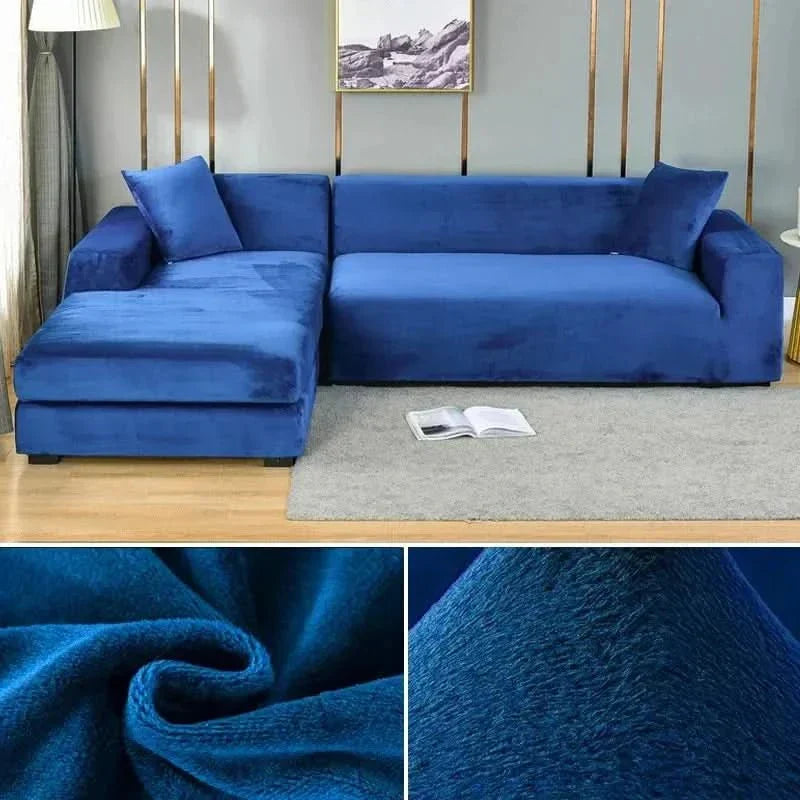SamtLux Sofa Protector – Stretchy & Luxurious for Any Living Room