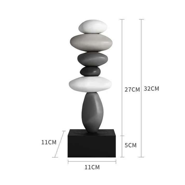StoneBalance - Modern Stable Stone Sculpture