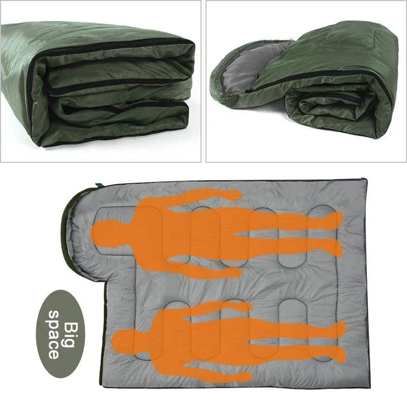 Ultraleicht-Schlafsack für 4 Jahreszeiten – Warm und Wasserdicht für Outdoor-Abenteuer und Camping