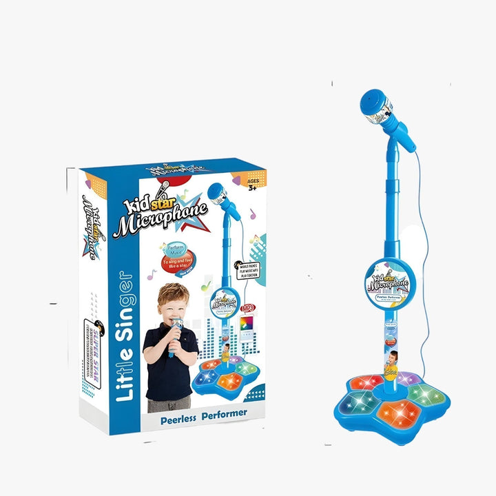 Kids' Microphone with Height-Adjustable Stand – SoundFun Stage