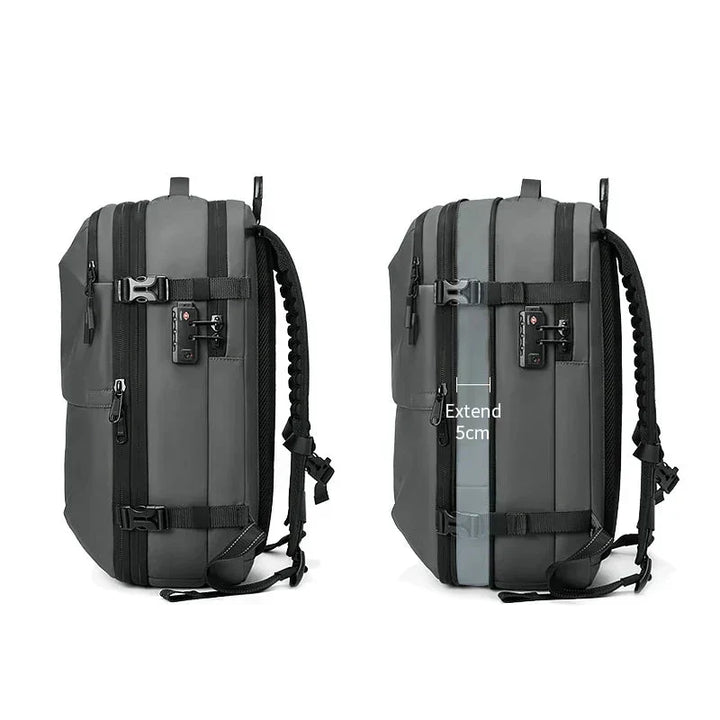 ElitePack Backpack with Air Compression | Waterproof 60L Backpack for Business and Travel with Vacuum Compression Technology