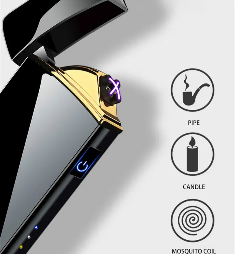 Windproof Electronic Lighters – USB-Rechargeable Plasma Lighter