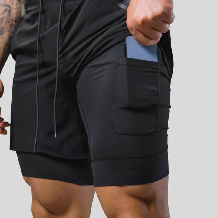 Mauro 2-in-1 Workout Pants – Ultimate Comfort and Support for Every Workout