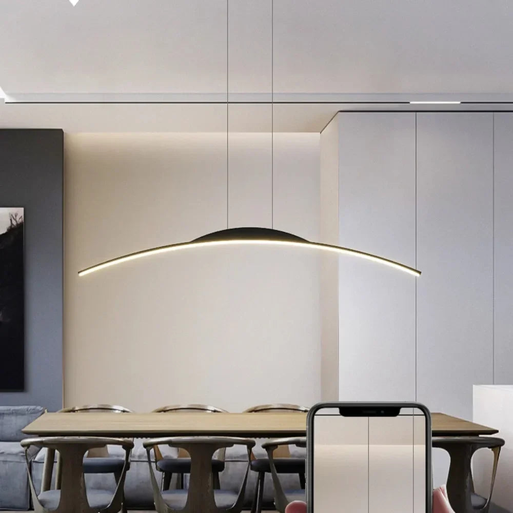 Ethirelle - Modern LED Pendant Light for Dining Room, Kitchen and Living Room