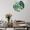 Elegant Marble-Effect Wall Clock – MarbleTime