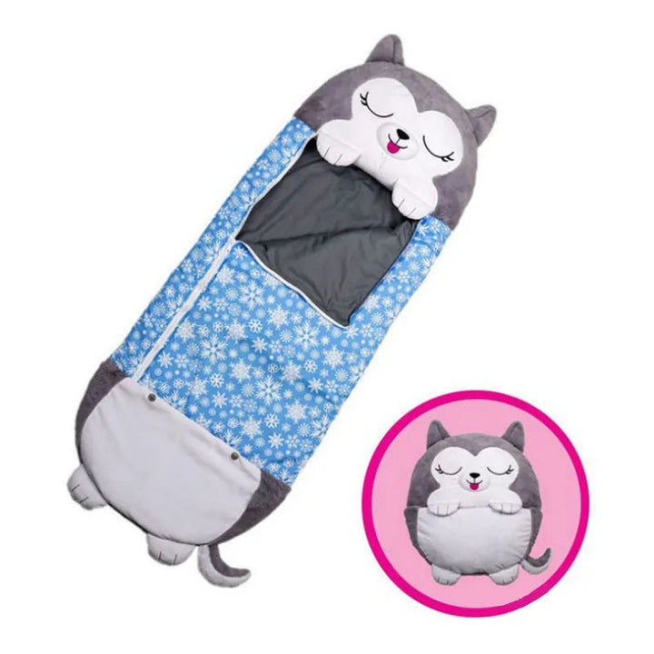 Foldable Animal-Shaped Kids' Sleeping Bag – Snoozi