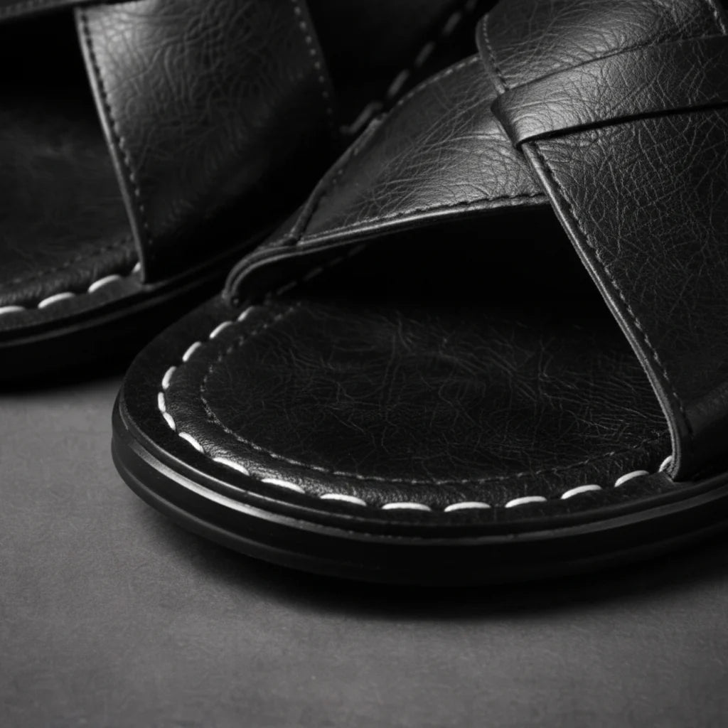 Men's Sandals | Criss-Cross Strap Design & Slip-On Comfort