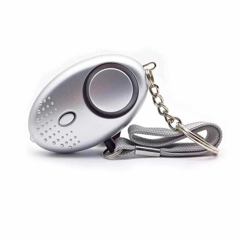 Personal Safety Alarm with LED Light (130 dB) – SafeSound