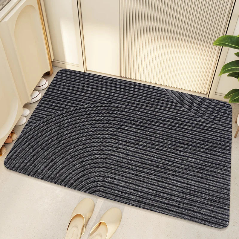 MatLuxe Elegant Geometric Door Mat | Durable Floor Protector Resistant to Dirt and Weather