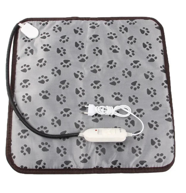 PawTherm Heating Mat for Pets | Temperature Control & Timer | Waterproof & Safe | For Dogs & Cats