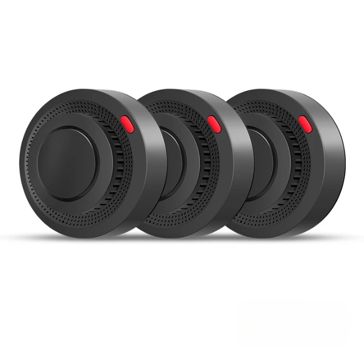 Smart WiFi Smoke Detector Fire Alarm 85dB – SafeSense