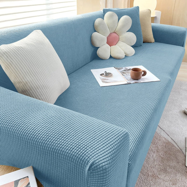 Stretch Textured Sofa Cover – Stylish Protection for Your Sofa