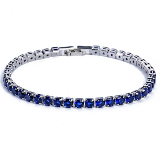 Aurora Tennis Bracelet with Zirconia