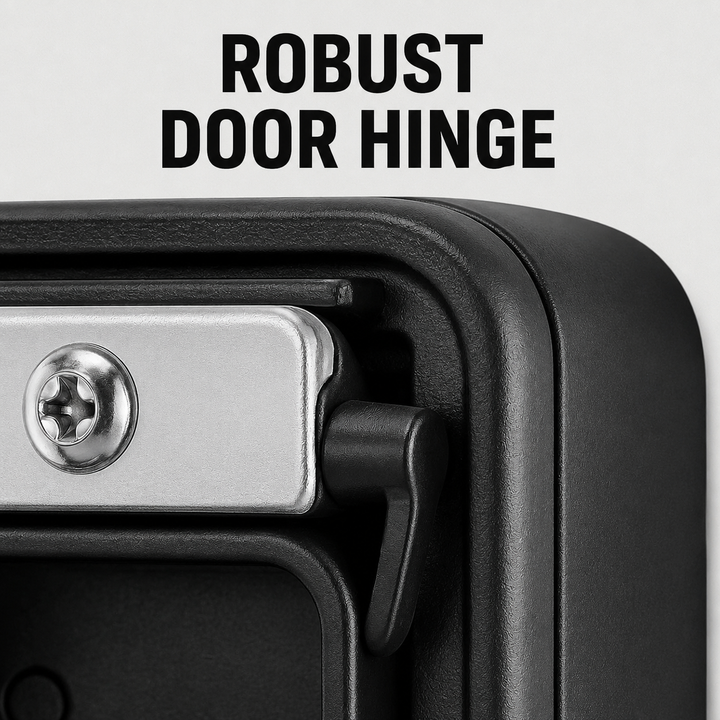 Key Safe with Code | Weatherproof Metal | Adjustable Combination Lock
