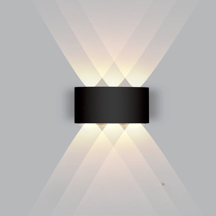 Waterproof LED Outdoor Wall Light – Slim Aluminium, Energy-Saving