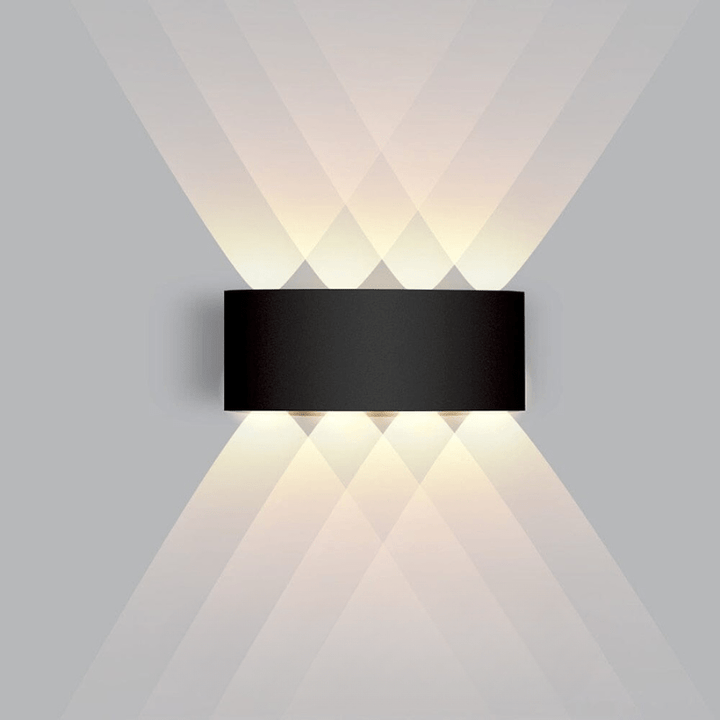 Waterproof LED Outdoor Wall Light – Slim Aluminium, Energy-Saving