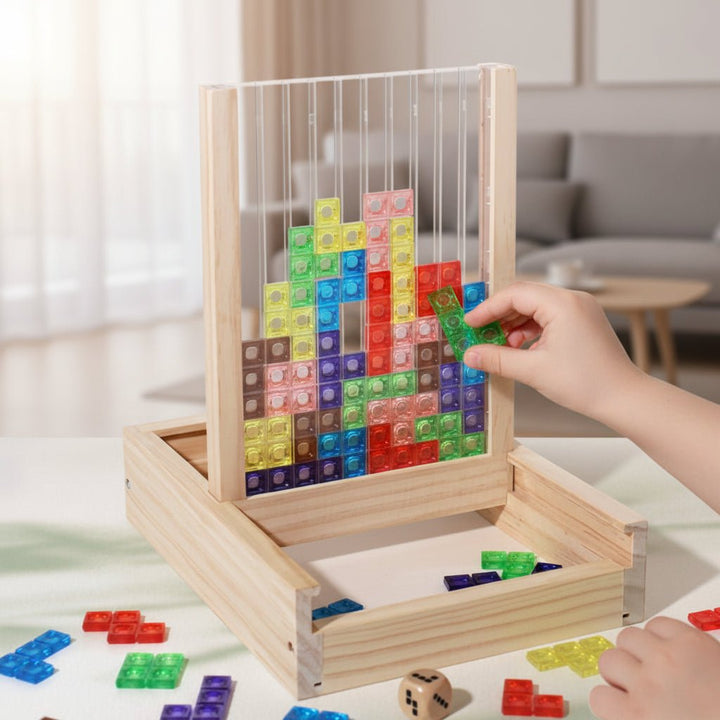 ECOBLOCK – Wooden Puzzle for Sustainable Fun and Mental Training