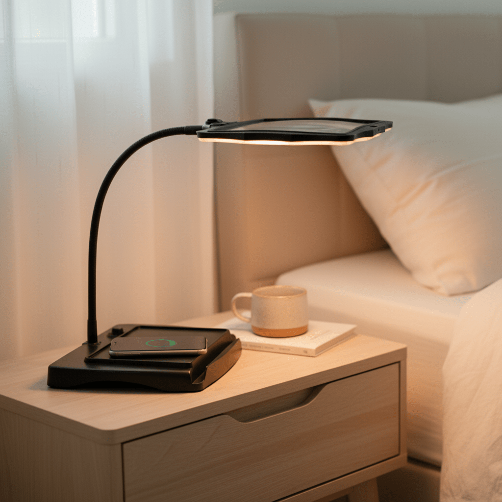 HANDWERK LUX – LED Desk Magnifying Lamp for Precise Work and Clear Detail