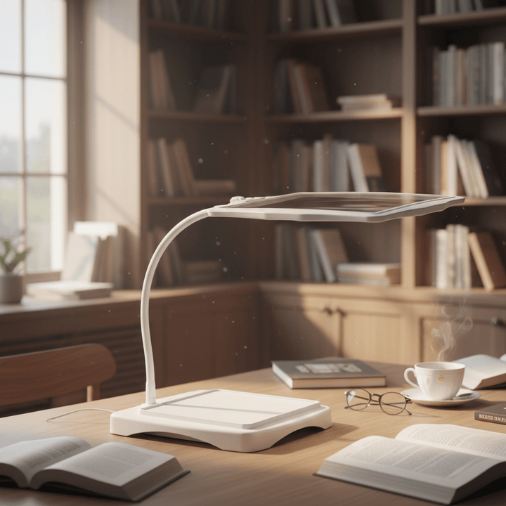 HANDWERK LUX – LED Desk Magnifying Lamp for Precise Work and Clear Detail